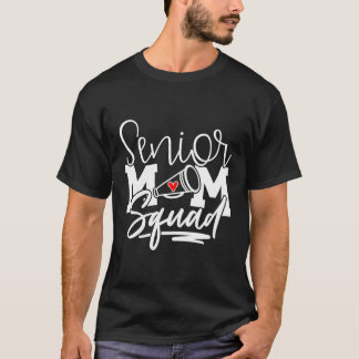 Senior Cheer Mom Squad Cheerleader Mom Afstuderen T-shirt
