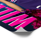 Senior Cheer Team Cheerleading Star Photo Sports Poster (Hoek)