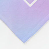 Senior Cheer Team Custom Photo Iridescent Fleece Deken (Hoek)