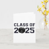 Senior Cheerleader Cheer CL van 2025 Afstuderen GR Kaart (Gele Bloem)