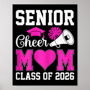 Senior Cheerleader Moeder Cheer Cl Van 2026 Afstud Poster