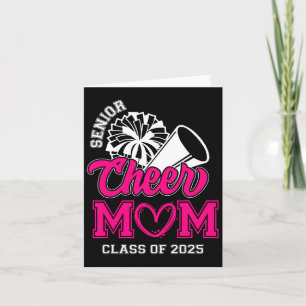 Senior Cheerleader Mom Cheer CL van 2025 Afstudere Kaart
