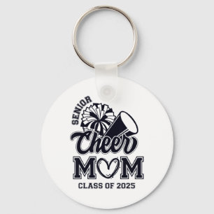 Senior Cheerleader Mom Cheer CL van 2025 Afstudere Sleutelhanger