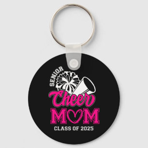 Senior Cheerleader Mom Cheer CL van 2025 Afstudere Sleutelhanger