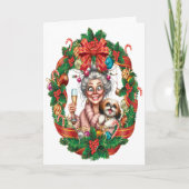  Senior Christmas Kaart (Voorkant)