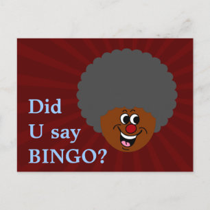 Senior Citizen Center Bingo Night Prize Winner Briefkaart