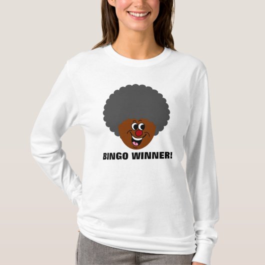 Senior Citizen Center Bingo Night Prize Winner T-shirt (Voorkant)