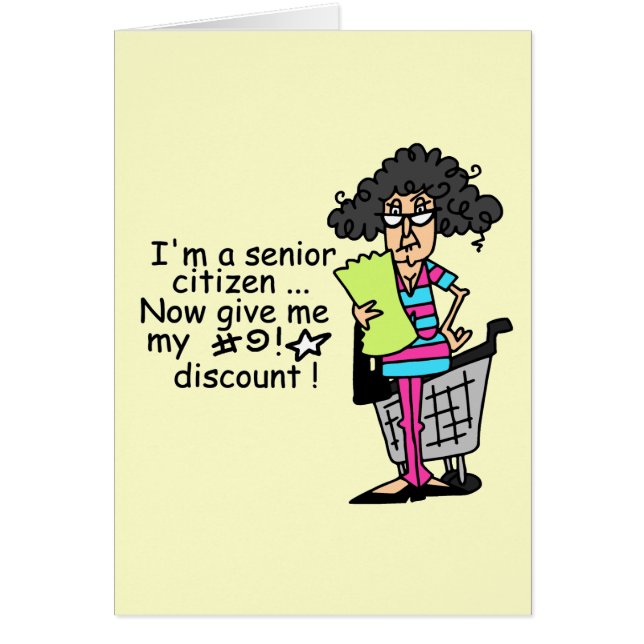Senior Citizen Discount (Voorkant)