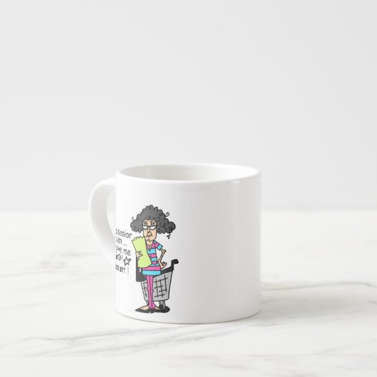 Senior Citizen Discount Espresso Kop (Links)