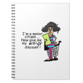 Senior Citizen Discount Notitieboek (Voorkant)