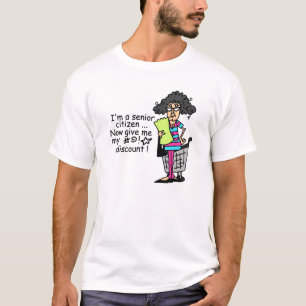 Senior Citizen Discount T-shirt