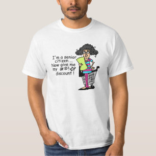 Senior Citizen Discount T-shirt
