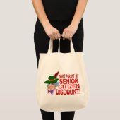 Senior Citizen Discount Tote Bag (Voorkant (product))
