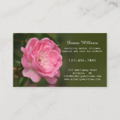 Senior Citizen Services en Pet Care Foto Visitekaartje (Achterkant)