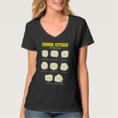 Senior Citizen Sms Code Ouderen Ouderen T-shirt (Voorkant)