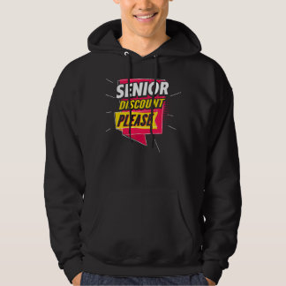 Senior Citizen vergeet mijn hoge korting niet Hoodie