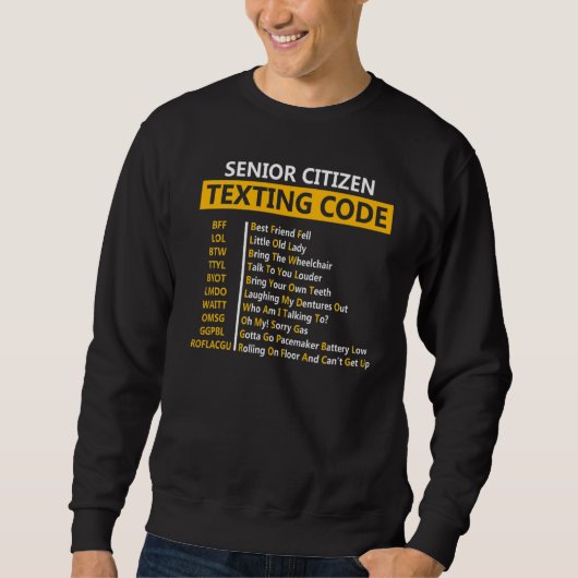 Senior Citizen's Texting Code for Grandpa Trui (Voorkant)