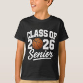 Senior Cl 2026 Basketball Champion School Spirit A T-shirt (Voorkant)