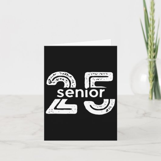 Senior CL van 2025 Afstuderen Clic High School Afs Kaart (Voorkant)