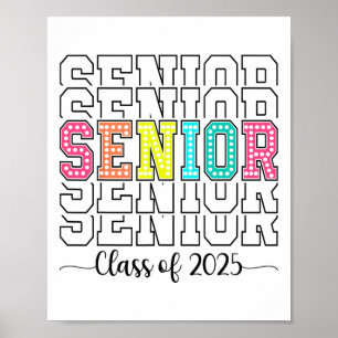 Senior CL van 2025 Afstuderen Senior 2025 Poster