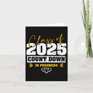 Senior CL van 2025 Aftellen naar Afstuderen Matchi Kaart