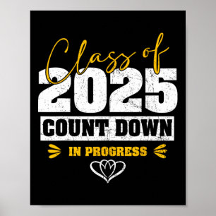 Senior CL van 2025 Aftellen naar Afstuderen Matchi Poster