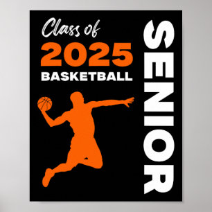 Senior Cl van 2025 Basketbal Sport Senioren Jongen Poster