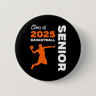 Senior Cl van 2025 Basketbal Sport Senioren Jongen Ronde Button 5,7 Cm