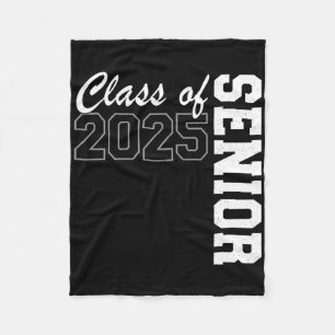 Senior CL van 2025 CK naar school Afstuderen Senio Fleece Deken