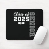 Senior CL van 2025 Senior 25 Afstuderen 2025 Muismat (Met muis)
