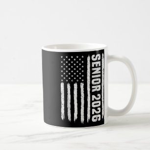 Senior Cl van 2026 Amerikaanse Vlag VS Terug naar  Koffiemok