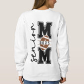 Senior Class 2025 Mom Afstuderen Senior Tshirt (Achterkant)