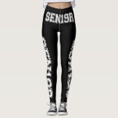 Senior Class of 2019 Afstuderen Grappige SEN19R Te Leggings (Voorkant)