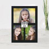 Senior Class of 2024 Foto Afstuderen Aankondiging (Voorkant)