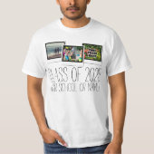 Senior Class of 2025 Afstuderen Foto Custom T-shirt (Voorkant)