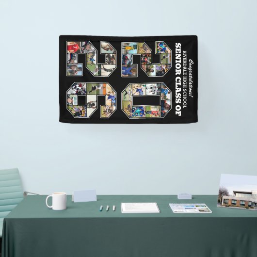 Senior Class of 2026 Congratulations Photo Collage Spandoek (Beurs)