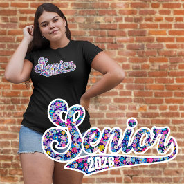 Senior Class of 2026 Floral T-Shirt
