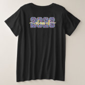 Senior Class of 2026 Floral T-Shirt (Design achterkant)