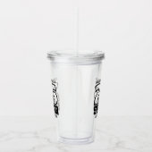 Senior Class of 2026 Graduation Tassel  Acryl Drinkbeker (Rechts)