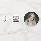 Senior Class of 2026 Graduation Tassel Photo Confetti (Voorkanten)
