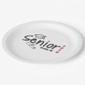 Senior Class of 2026 Paper Plate Papieren Bordje (Gekanteld)