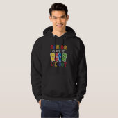 Senior class van 2025 We Out Uno Funny Afstuderen Hoodie (Voorkant volledig)