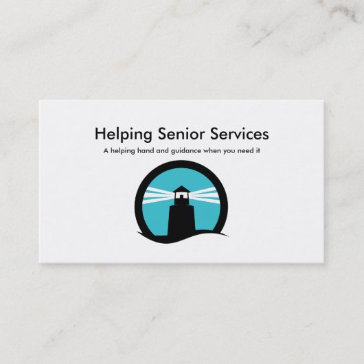 Senior Companion Services Visitekaartje (Voorkant)