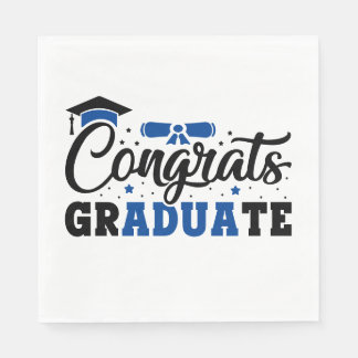 Senior Congrats Afstuderen Servet