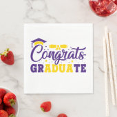 Senior Congrats Afstuderen Servet (Insitu)