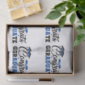 Senior Congrats Afstuderen Tissuepapier (Geschenk)