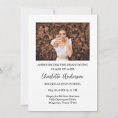 Senior Congratulations Graduate Photo Kaart (Achterkant)