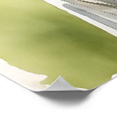 Senior Cricketer - Archief Cricket Print (Hoek)