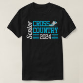 Senior Cross Country 2024 XC Runner T-shirt (Design voorkant)