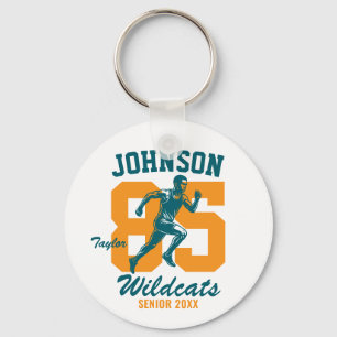 Senior Cross Country School Atletiek Sleutelhanger